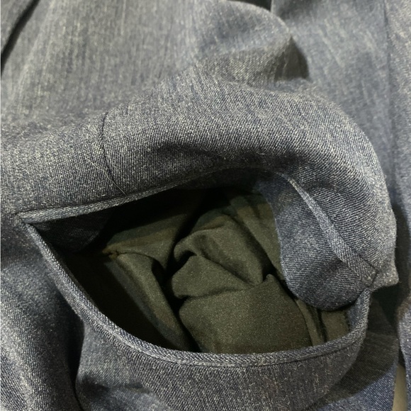 Nine West Women's Blazer Blue Pockets Casual Work Size L - Picture 11 of 11